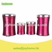 3L/5L/12L stainless steel kitchen storage canister set of 4